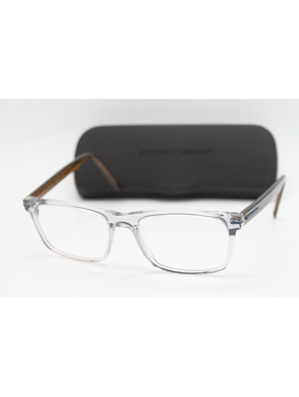 NEW PRODESIGN DENMARK STRIKE 2 C. 1112 CRYSTAL AUTHENTIC EYEGLASSES W/CASE 56-18